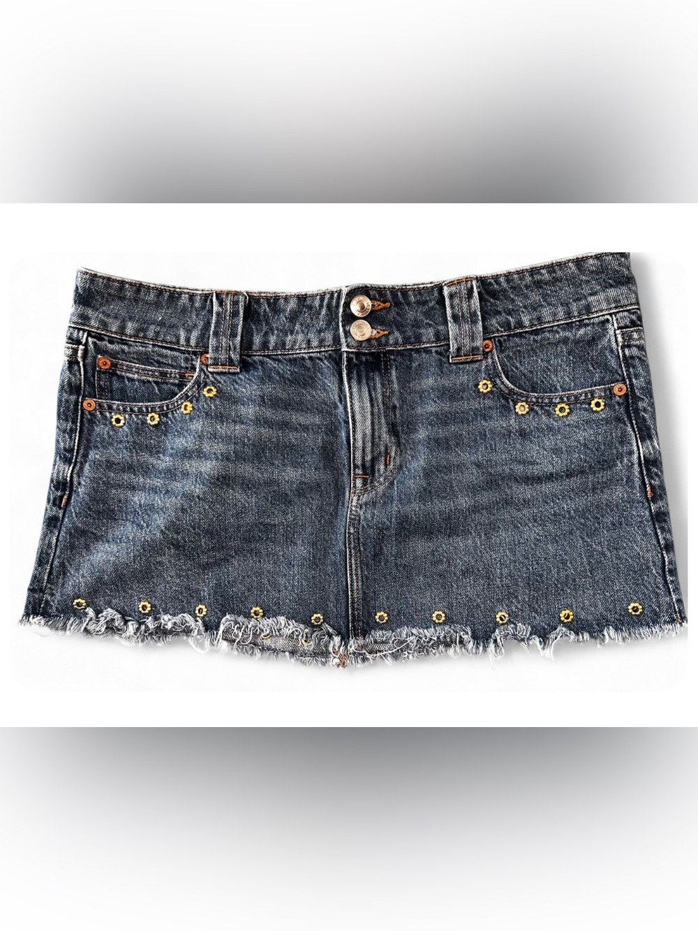 American Eagle mini denim skirt